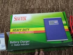 Simtek 3 stage fully automatic battery charger