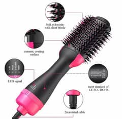 Hair dryer brush