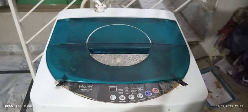 Haier Automatic 8.5kg washing machine 0