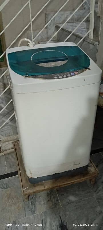 Haier Automatic 8.5kg washing machine 1