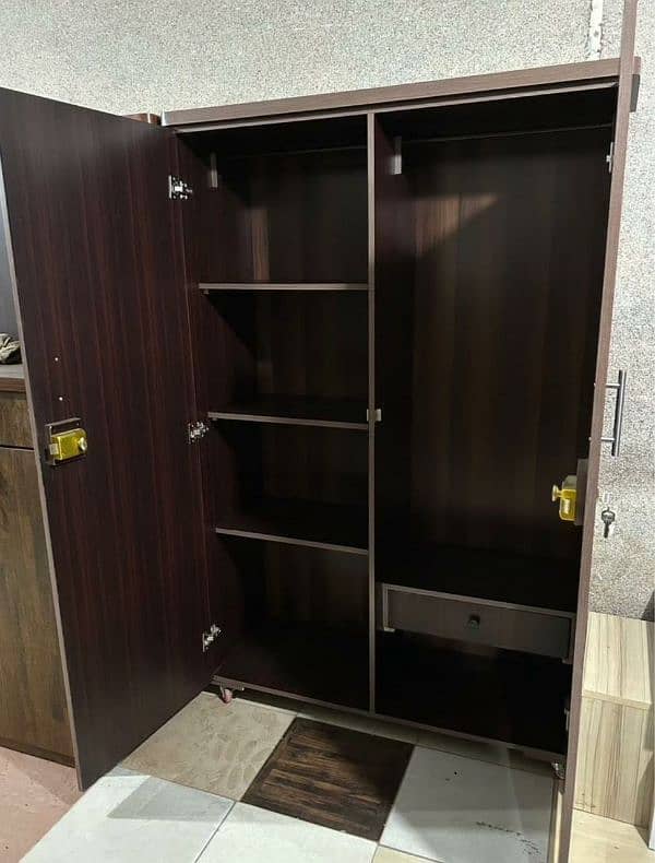 Brand New Two Door Standard Size Cupboard / Wardrobe / Almari 3