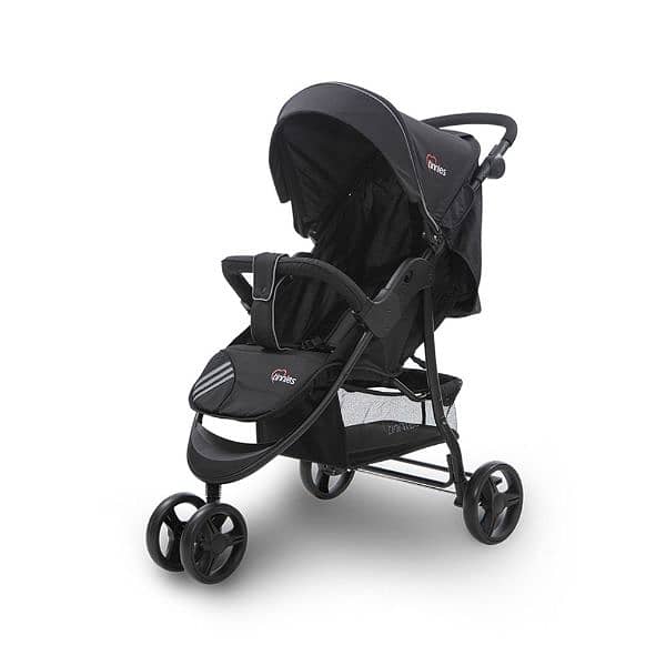 Stroller 3 Wheeler Stroller – Black 0