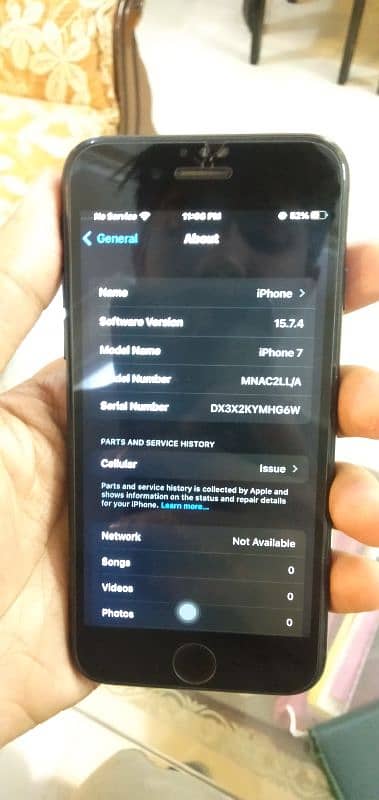 iphone 7 ,32gb, non pta, bypass 3