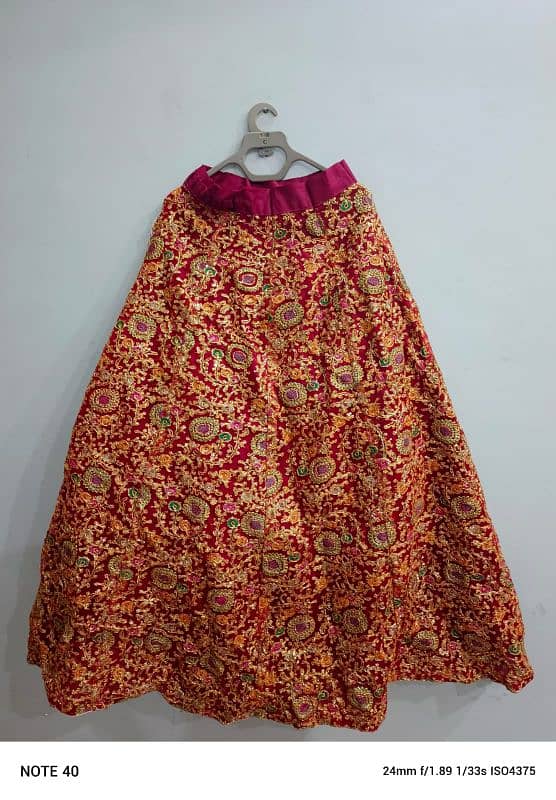 lehanga dress for mehandi or barat 6