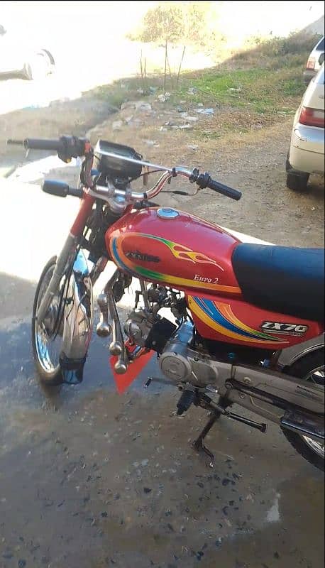 Zixmco 70 cc motorcycle 2014 model good condition 0