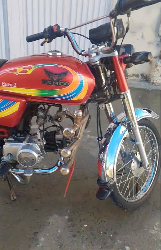 Zixmco 70 cc motorcycle 2014 model good condition 4