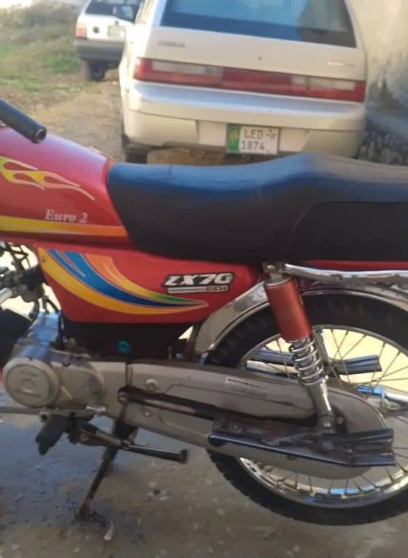 Zixmco 70 cc motorcycle 2014 model good condition 5