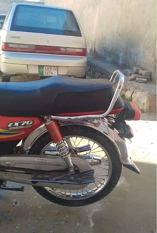 Zixmco 70 cc motorcycle 2014 model good condition 7