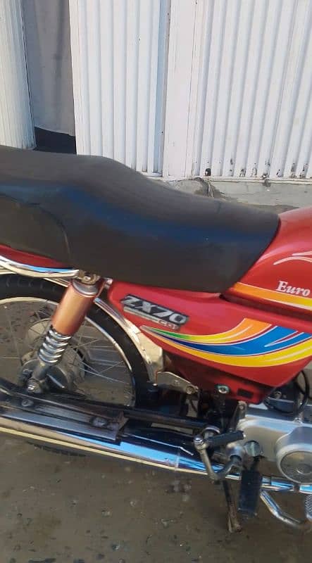 Zixmco 70 cc motorcycle 2014 model good condition 12