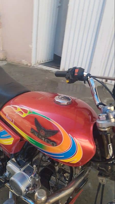 Zixmco 70 cc motorcycle 2014 model good condition 13