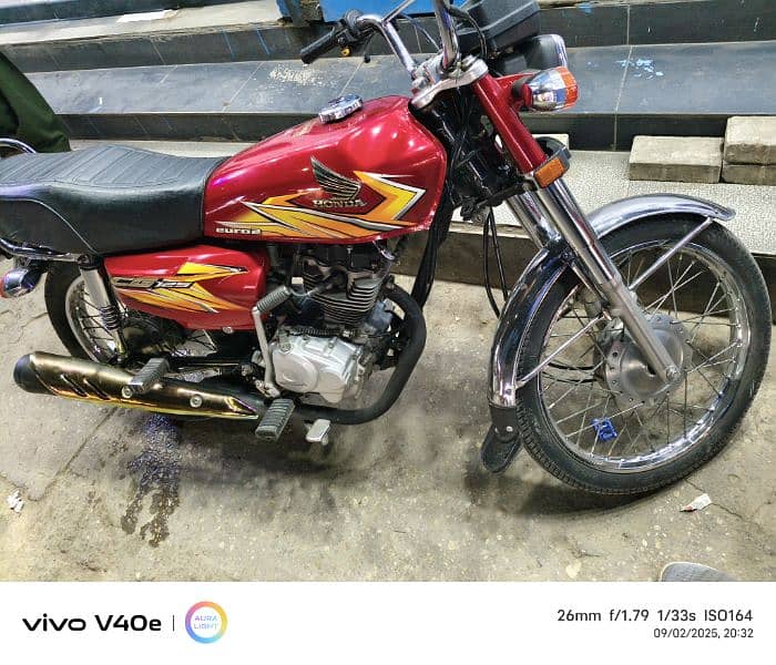 honda CG 125 2021 hyderabad number 0