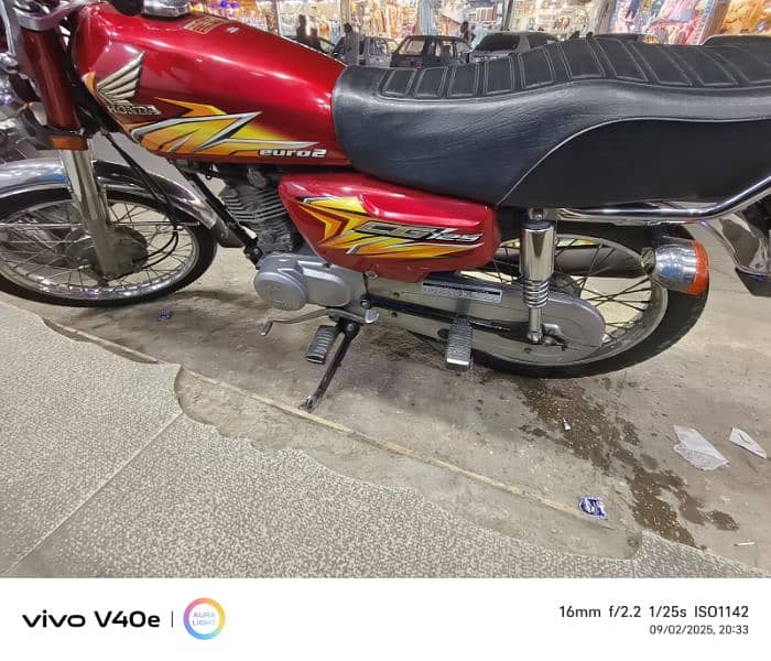 honda CG 125 2021 hyderabad number 8