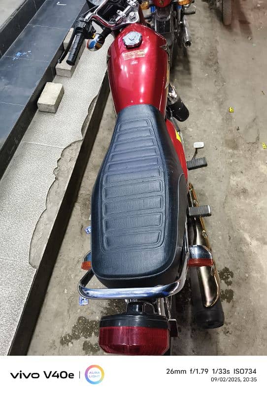 honda CG 125 2021 hyderabad number 10