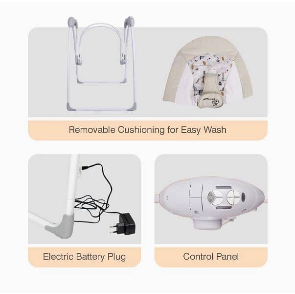 TINNIES electrical baby swing 3