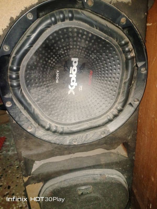 sony woofer 1800 watt 1