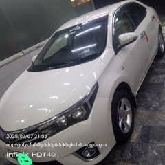 Toyota Corolla GLI 2016 model Lahore number03054468944