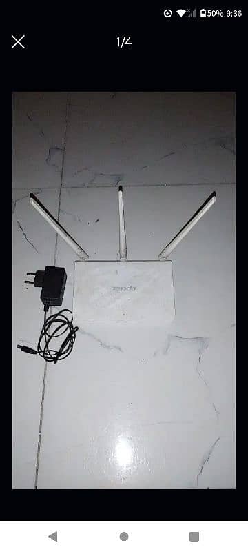 Tenda F3 2024 Router 3 Antennas 0