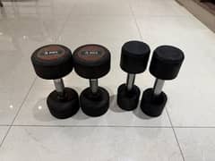 3 and 5 kg dumbbell pairs