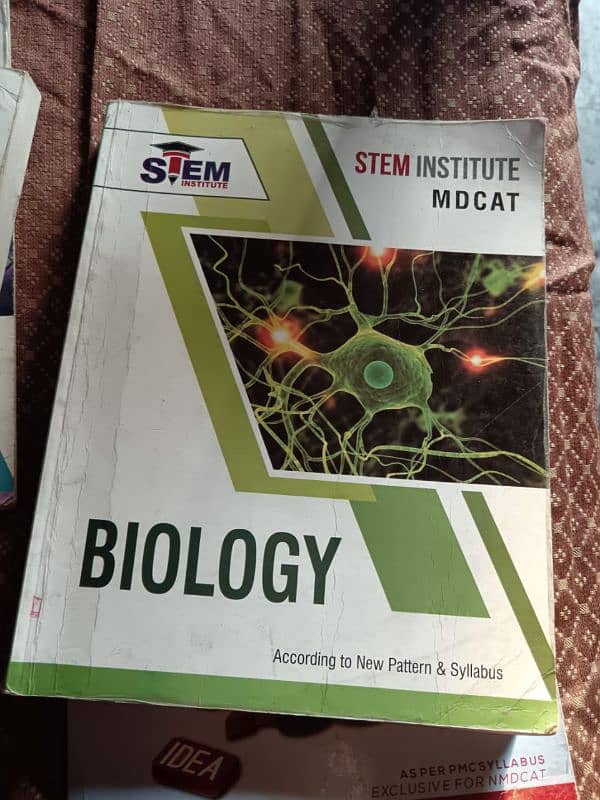 Mdcat stem lectures and practice books set of 5 books 3