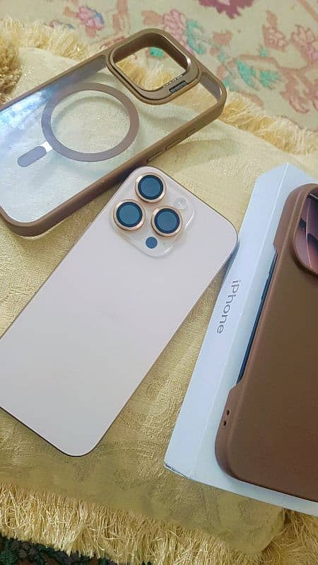 Iphone 16 pro 256 gb just box open urgent sale 0