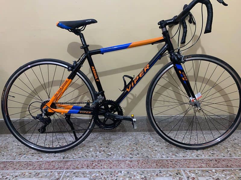 viper road bike and cobalt hybrid cycle 0