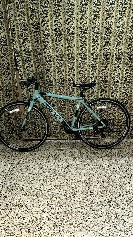 viper road bike and cobalt hybrid cycle 1