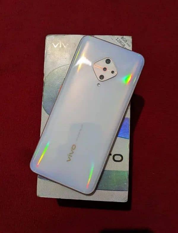 vivo s1pro 8/128 complete box urgent sale connect OLX 0