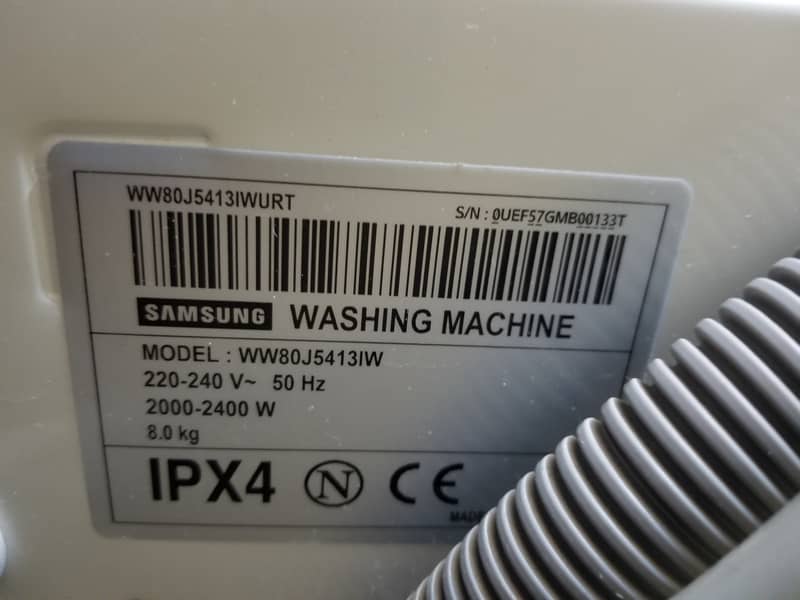 Samsung fully automatic washing machine 5