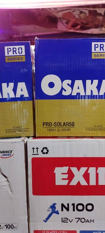 Alaska . osaka. Exide Daewoo all batteries available 4