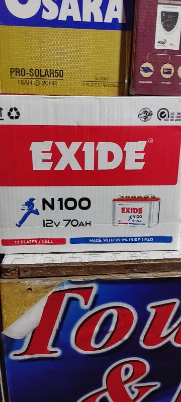 Alaska . osaka. Exide Daewoo all batteries available 8