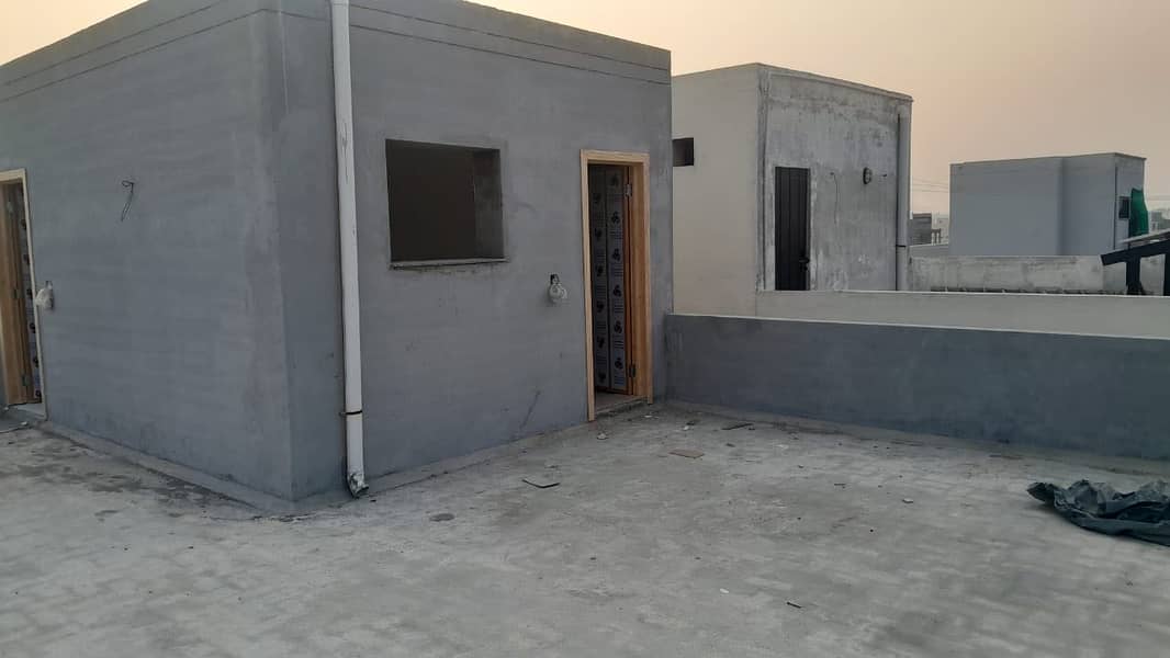 FACING PARK BRAND NEW HOUSE 8 MARLA AVAILABLE FOR SALE IN BAHRIA ORCHARD 17