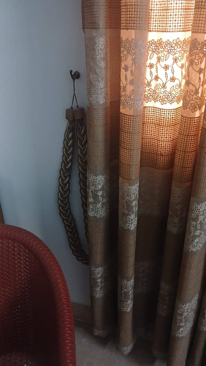 Fancy Brown Curtains 2