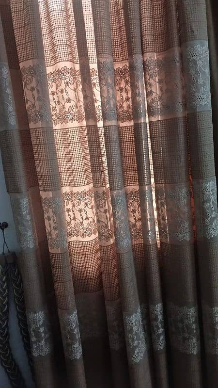 Fancy Brown Curtains 3