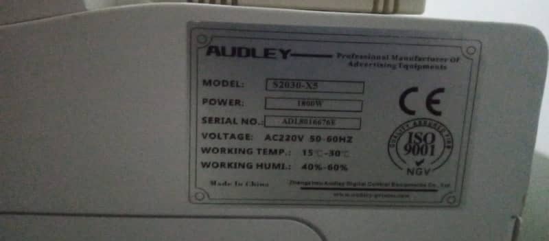 Audley S2030 X5 dtf printer(11.5 inches/30cm) 4