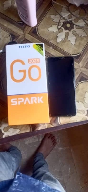 Tecno spark go 2023 all ok condition 0