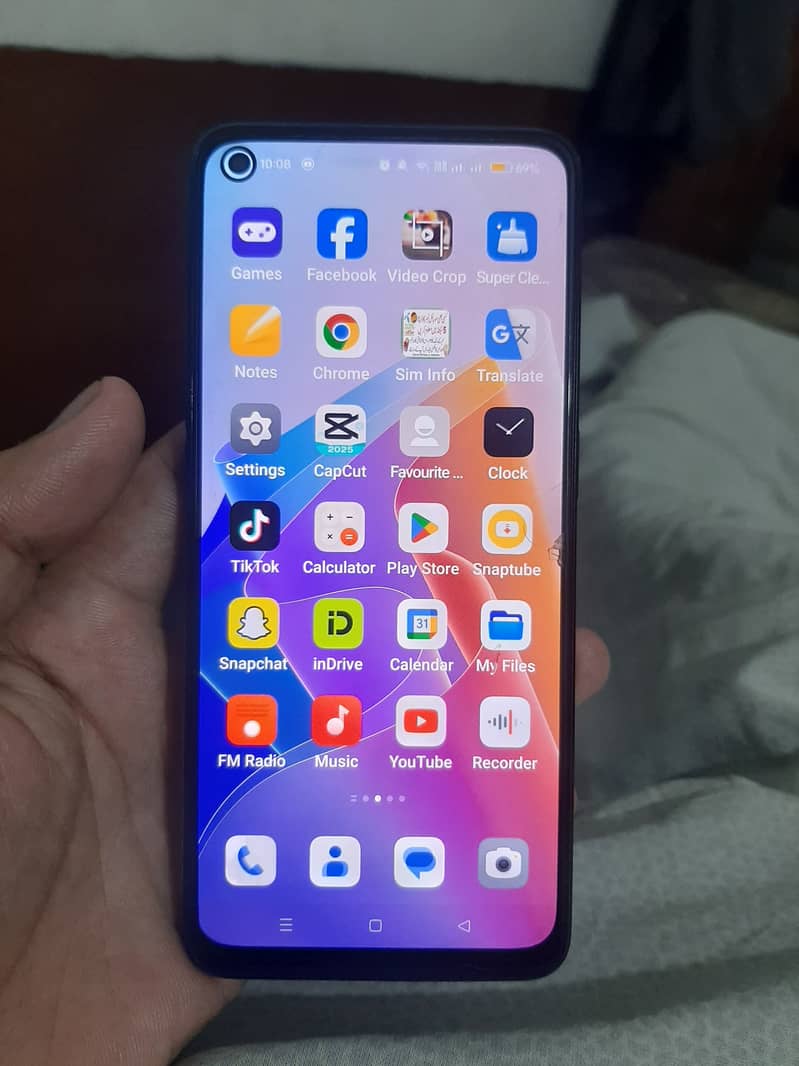 OPPO f21 pro 8_128  with box and orignal charger exchange possible 8