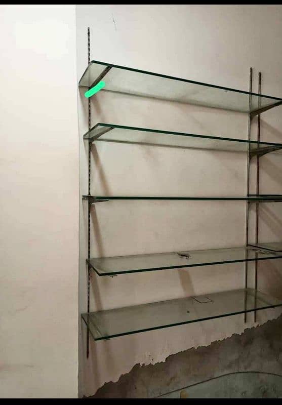 Gillass shelves racks for sale 1