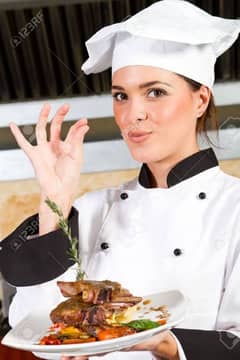 Female chef master (work from home or work with our facility)