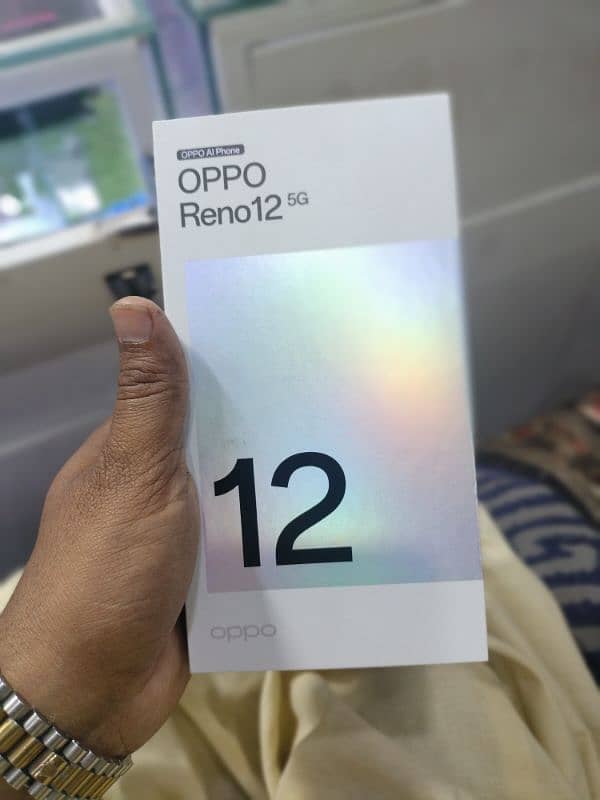 oppo Reno 12 5 g 12gb  512 gb just box open 0