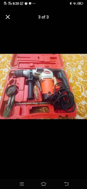 heavy dueaty hammar drill machine 1