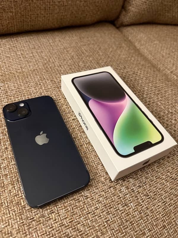 iPhone 14 256 GB Midnight Black Brand New Condition 10