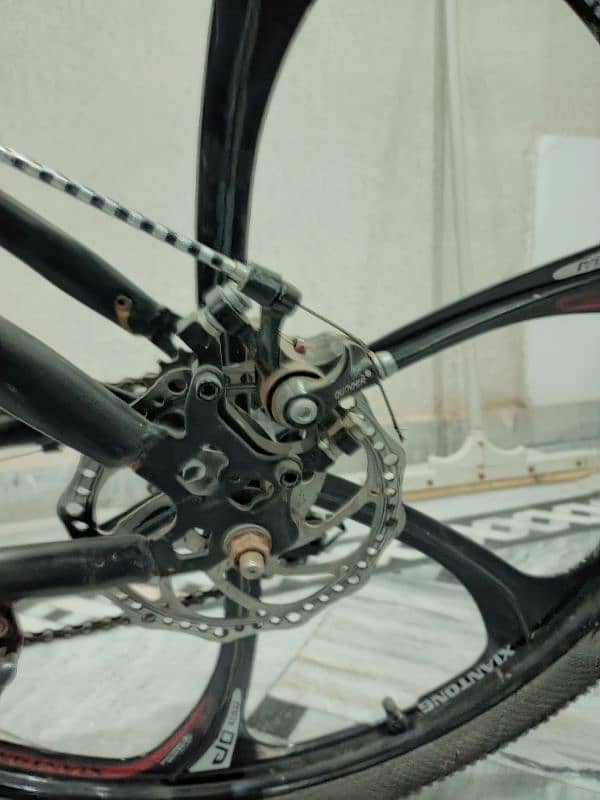 Bicycle Front rear gears 3