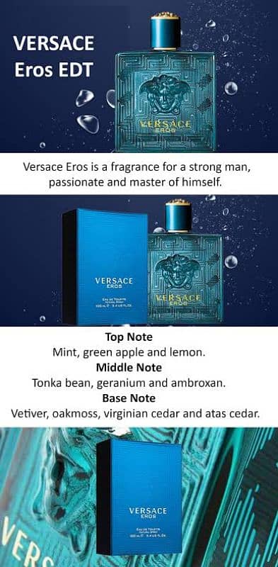 Versace - Eros Men Edt - 100ml 2