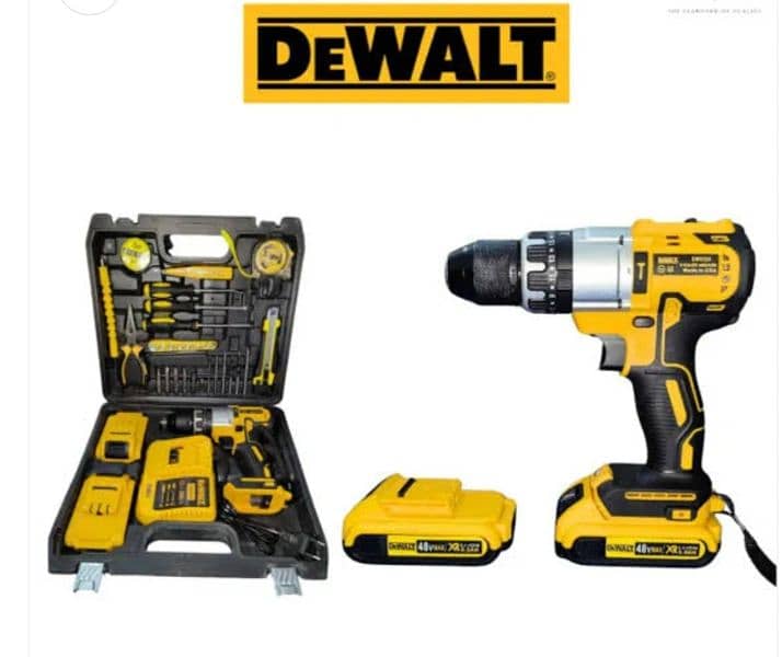 DeWalt German imported 48 V drill machine tools box 0