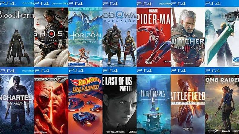 PS4 Offline Games Install All Models Any Version 3