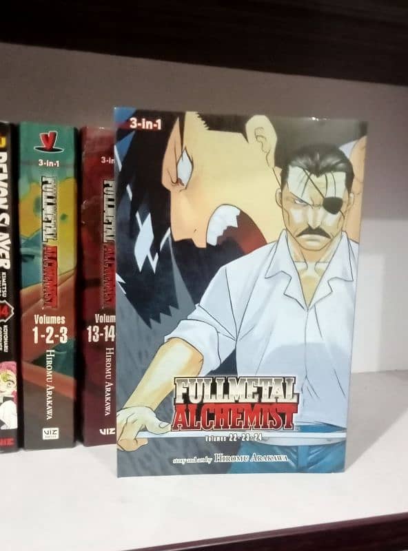 original mangas and comics (Demon slayer, Naruto,full metal alchemist) 3