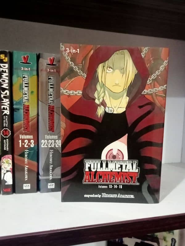 original mangas and comics (Demon slayer, Naruto,full metal alchemist) 4