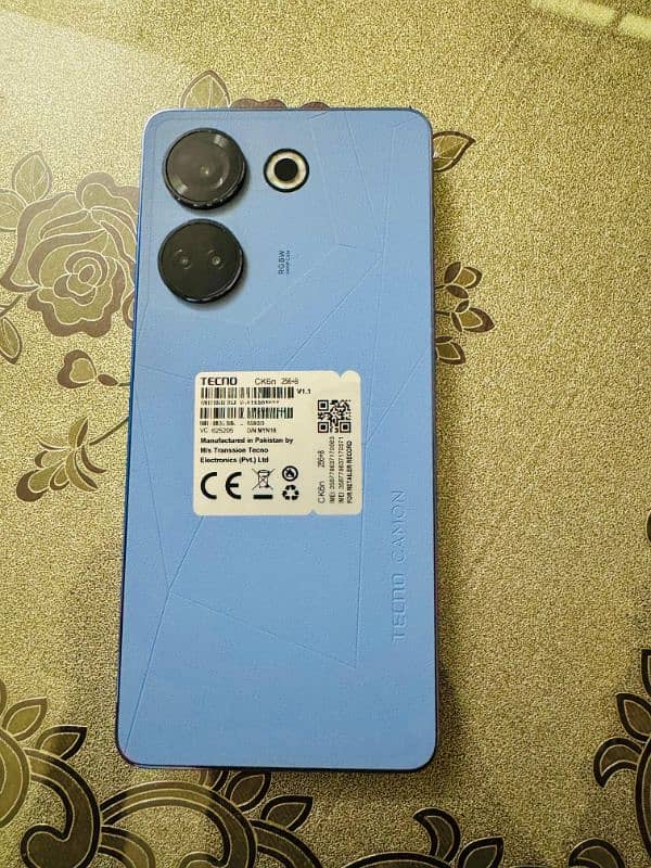 Tecno Camon 20 Full Box 8+8/256gb 10/10 display fingerprint amoled 5