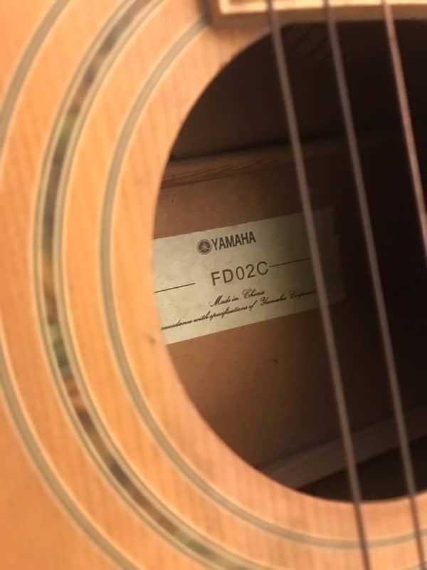 Yamaha Guitar FD02C 3