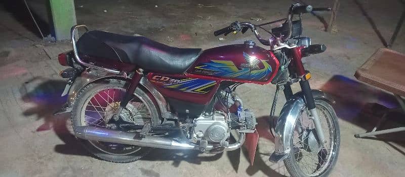 sirf wash hony wali hai wese bht saf hai bike aik ropy ka kam b nhi 0